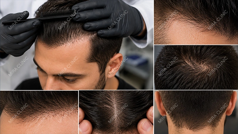DHI scalp characteristics